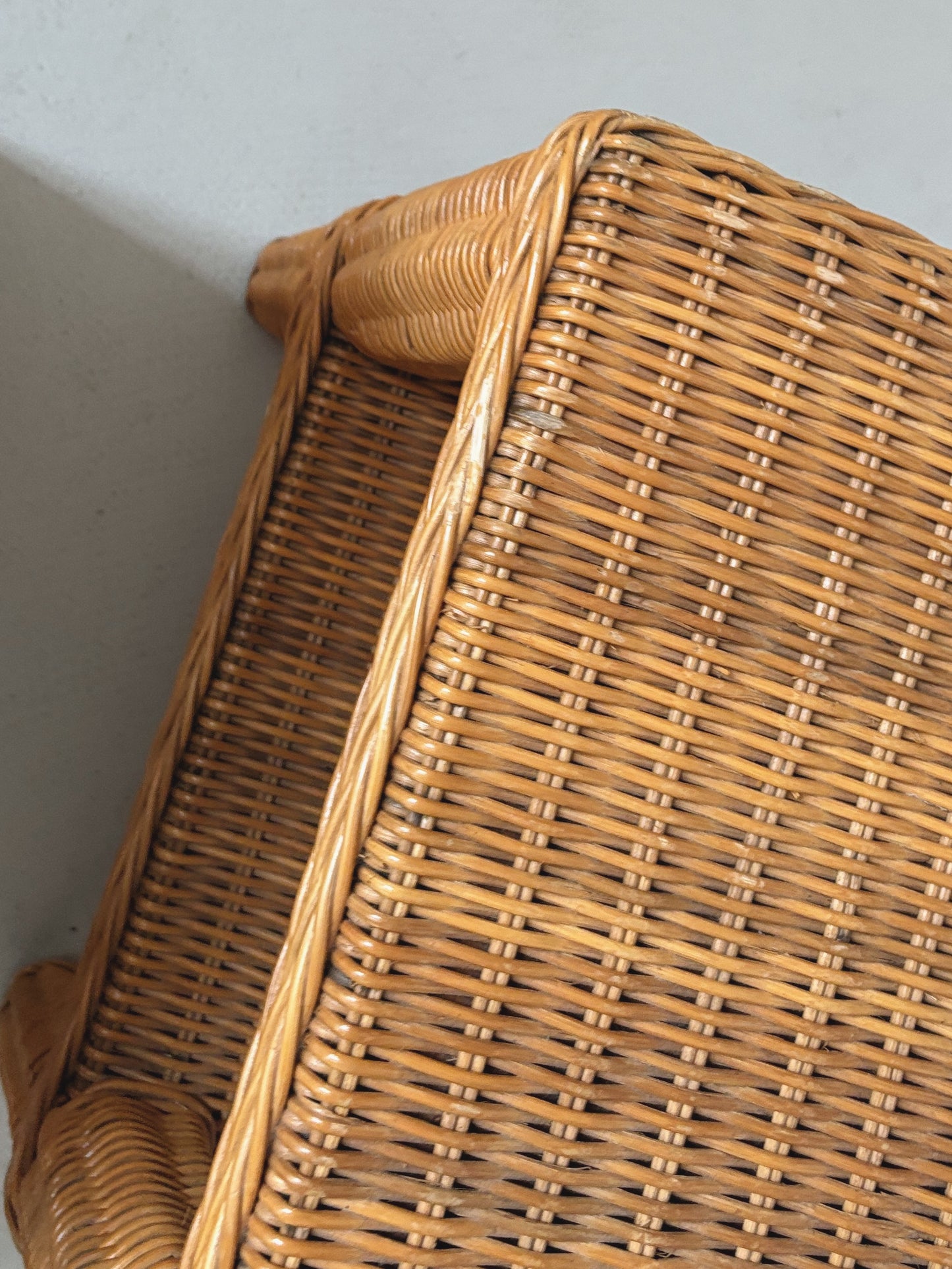 Pair of Rattan Bedside Tables