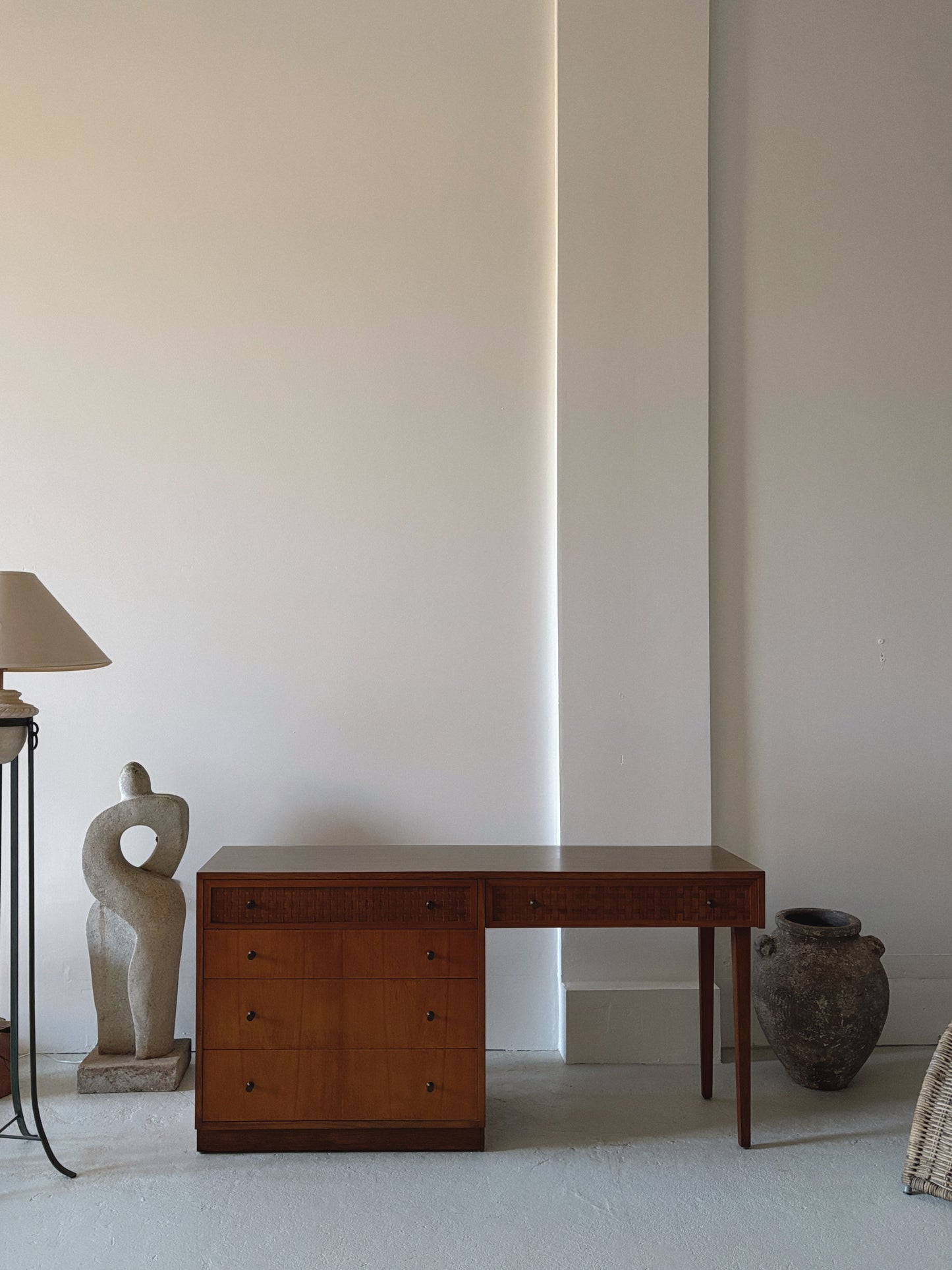 Mid Century Detailed Desk