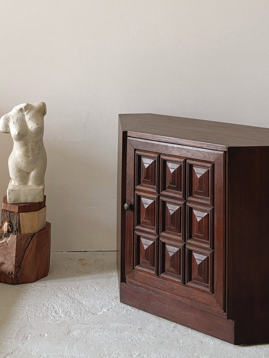 Brutalist Cabinet 1970s