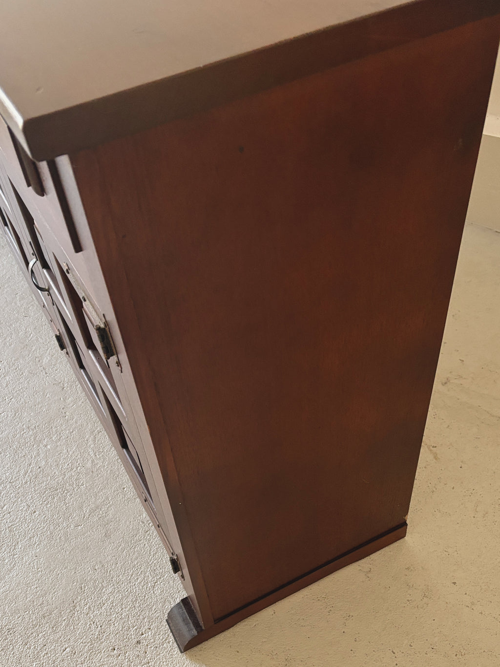 1970s Brutalist Walnut Sideboard