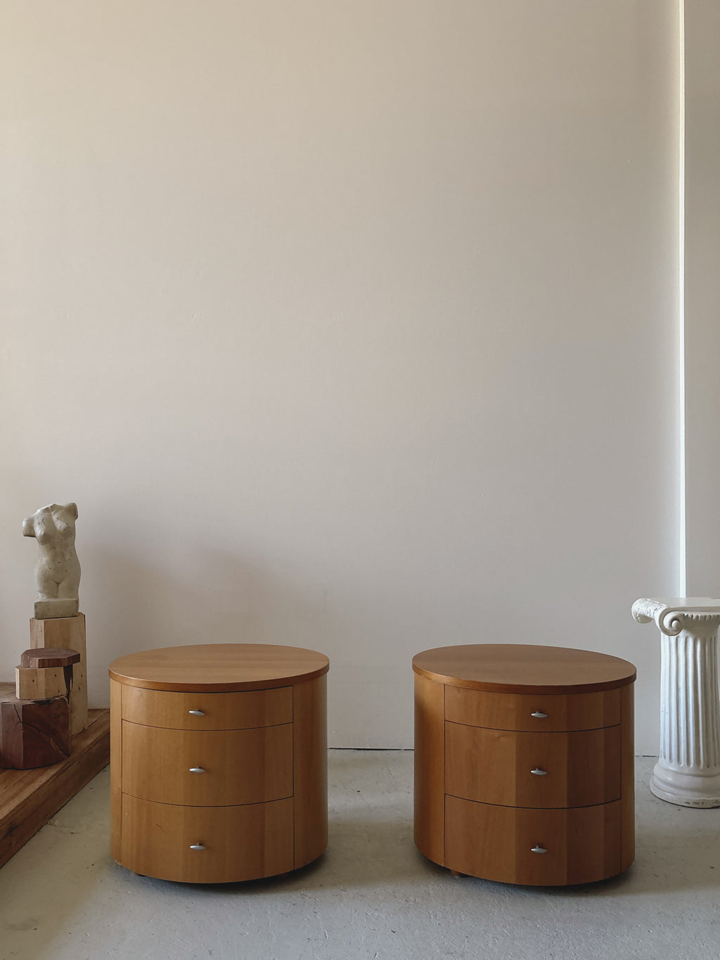 Oval Bedside Tables