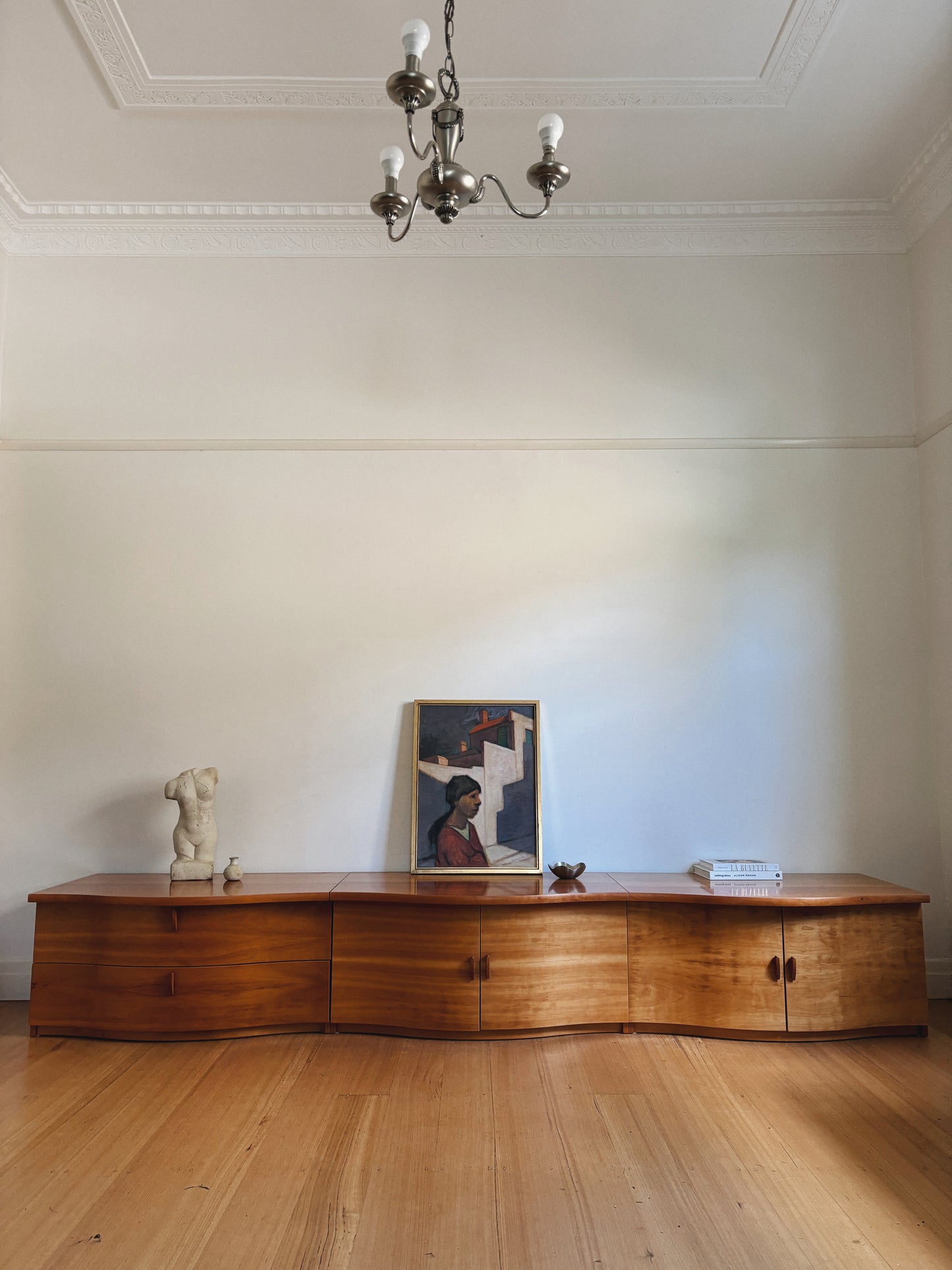 Danish Wave Front Sideboard