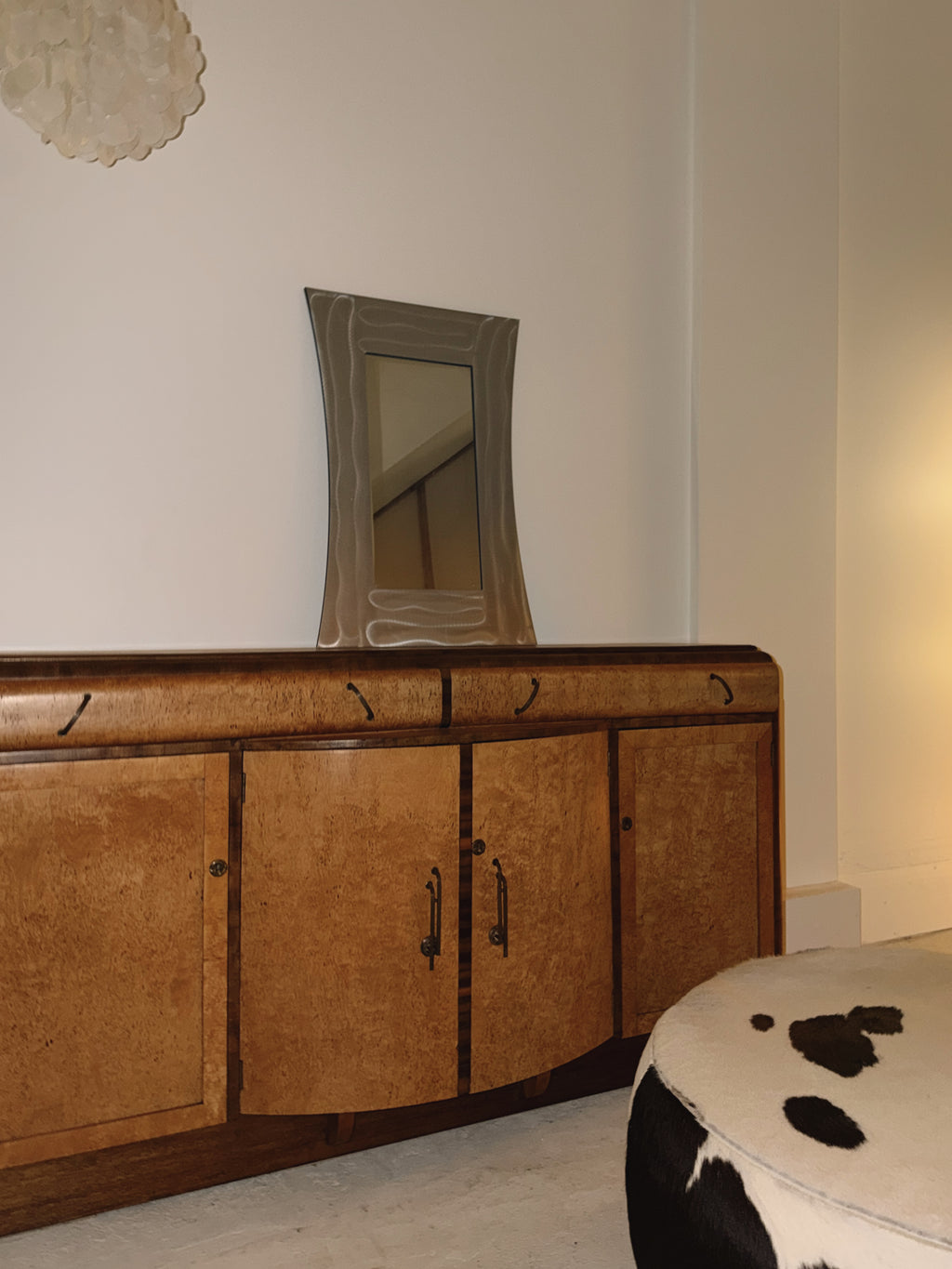 Art Deco Burl Sideboard