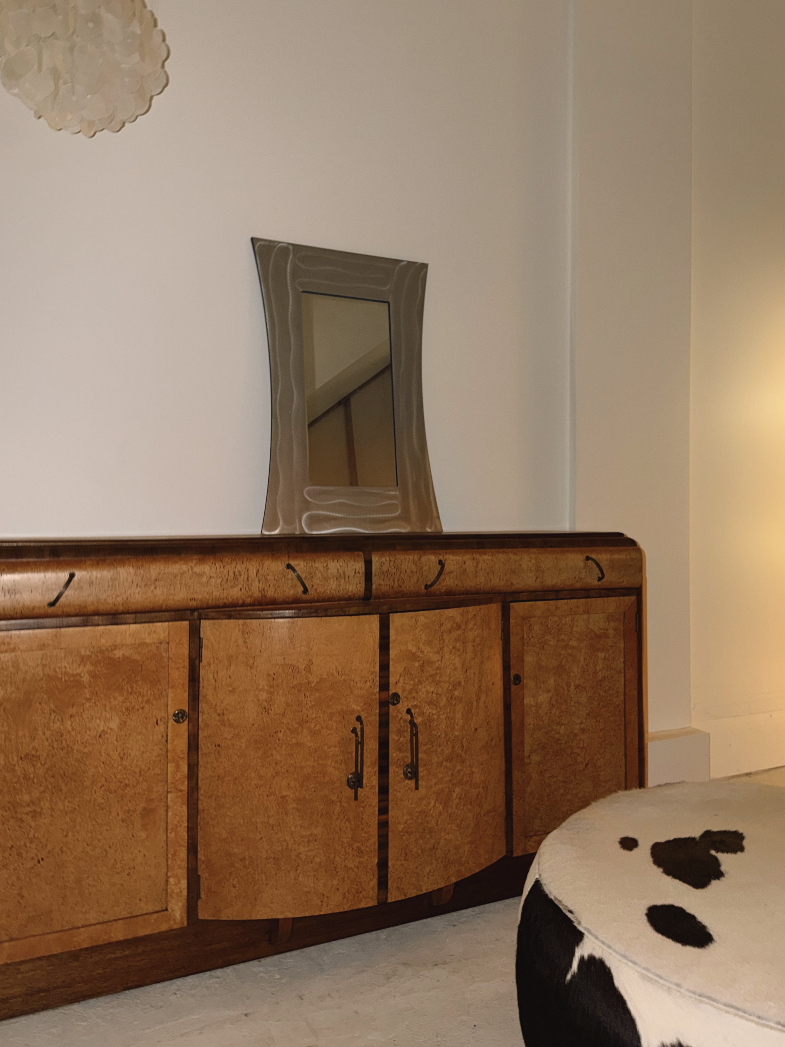 Art Deco Burl Sideboard