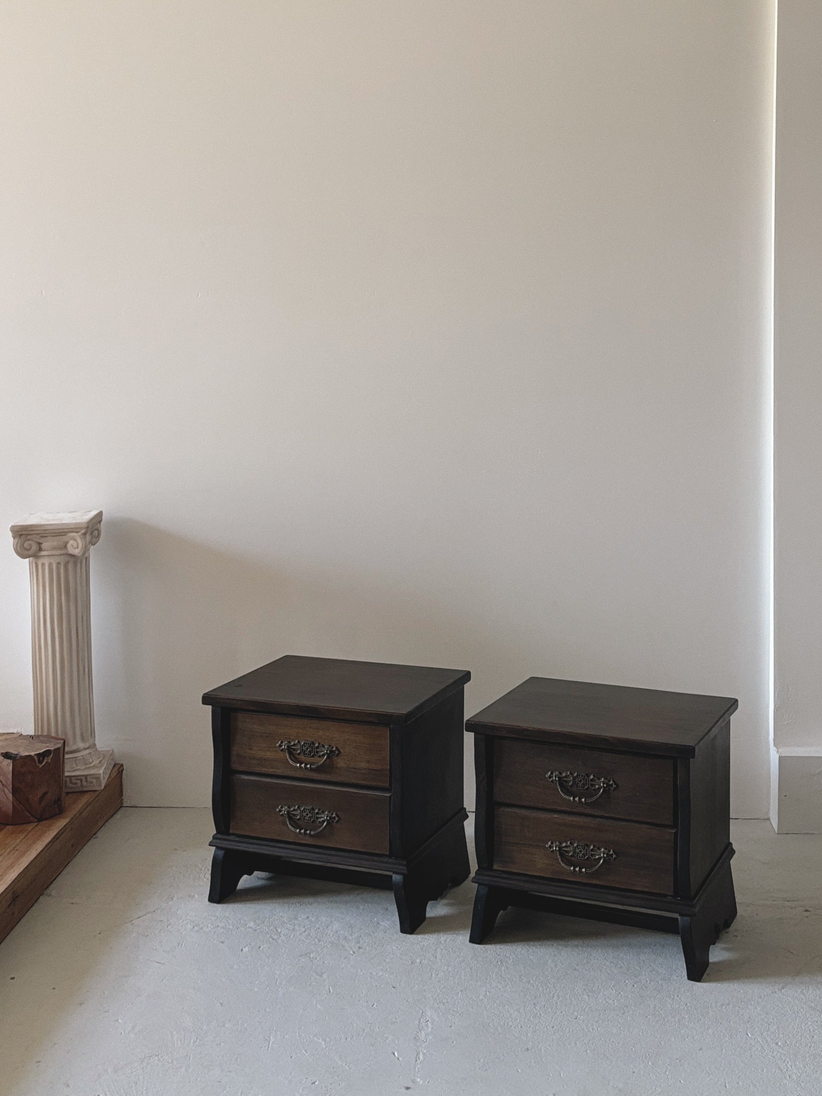 Brutalist Bedside Tables