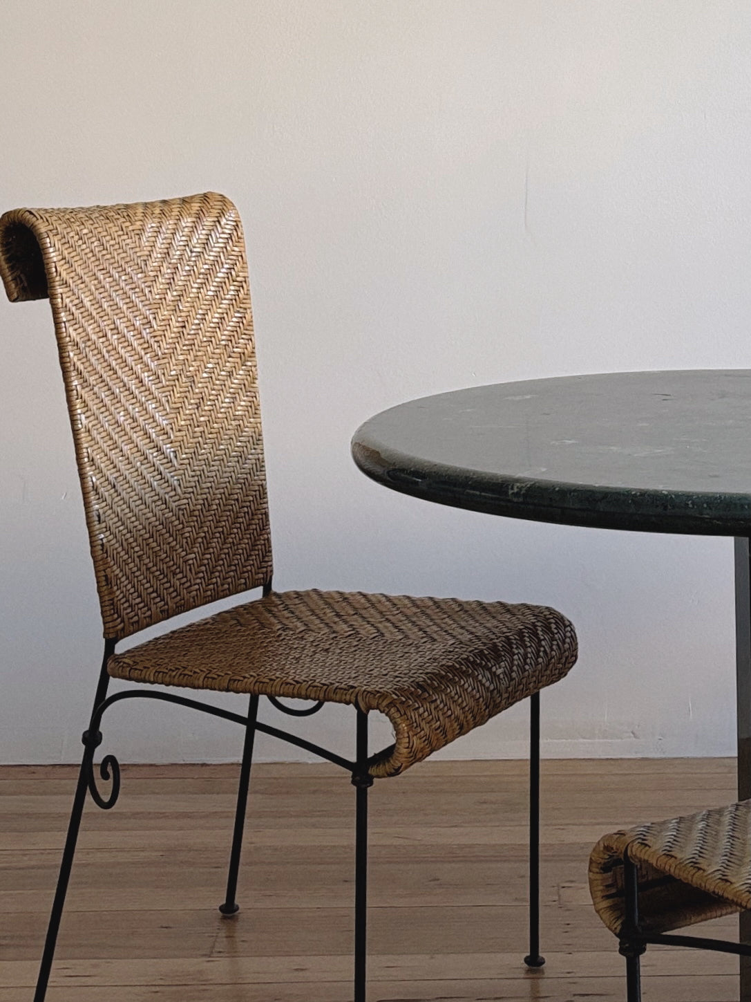 Set 6 Curly Dining Chairs