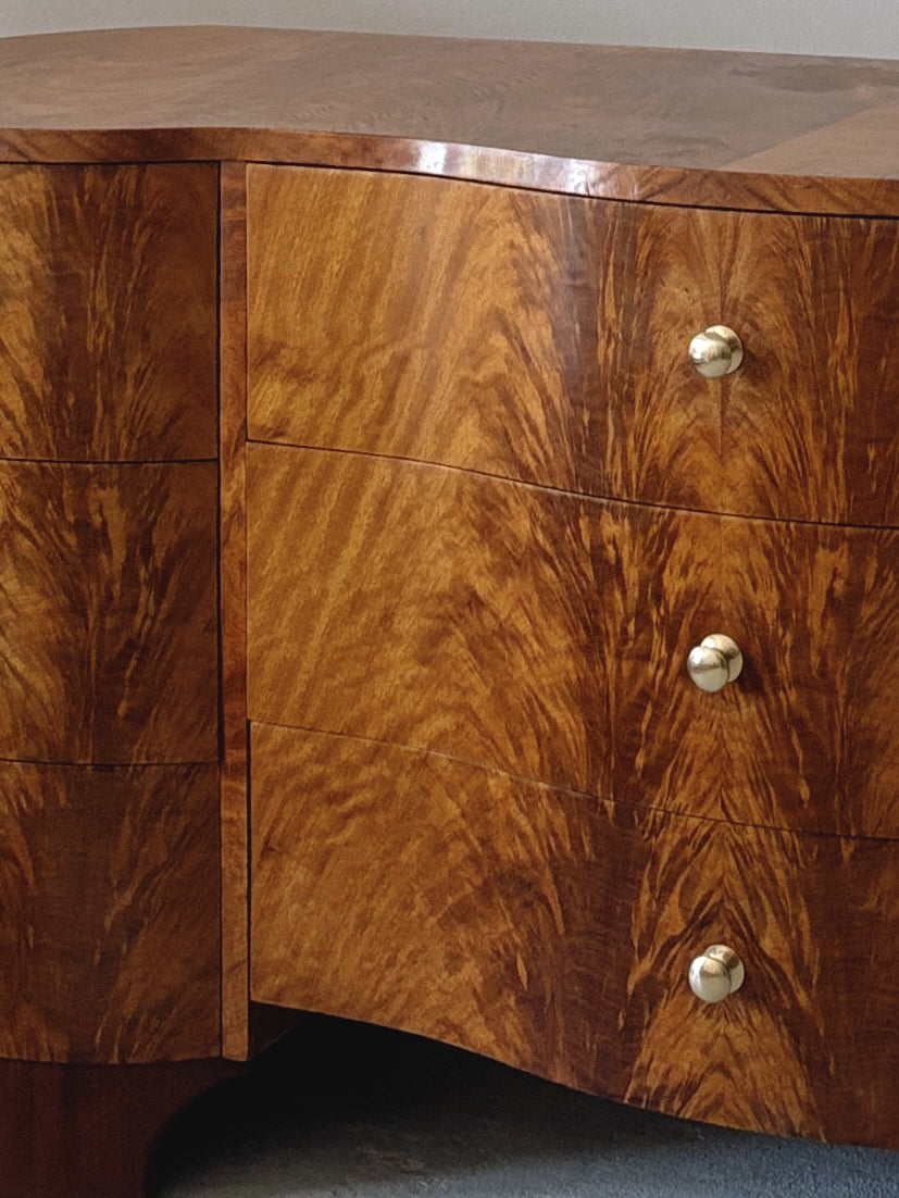 Vintage Low Curved Drawers