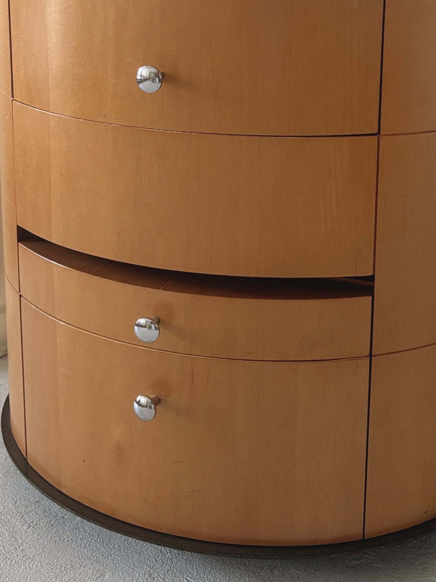 Oval 1990s Bedside Tables
