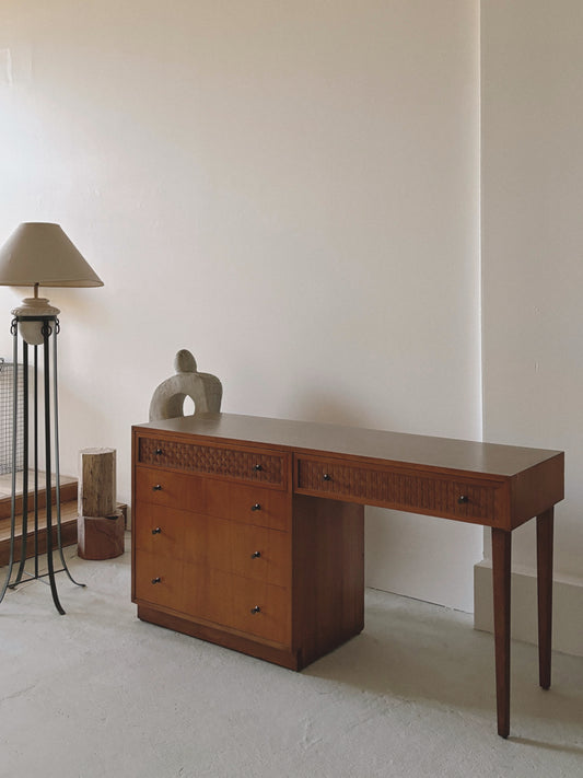 Mid Century Detailed Desk