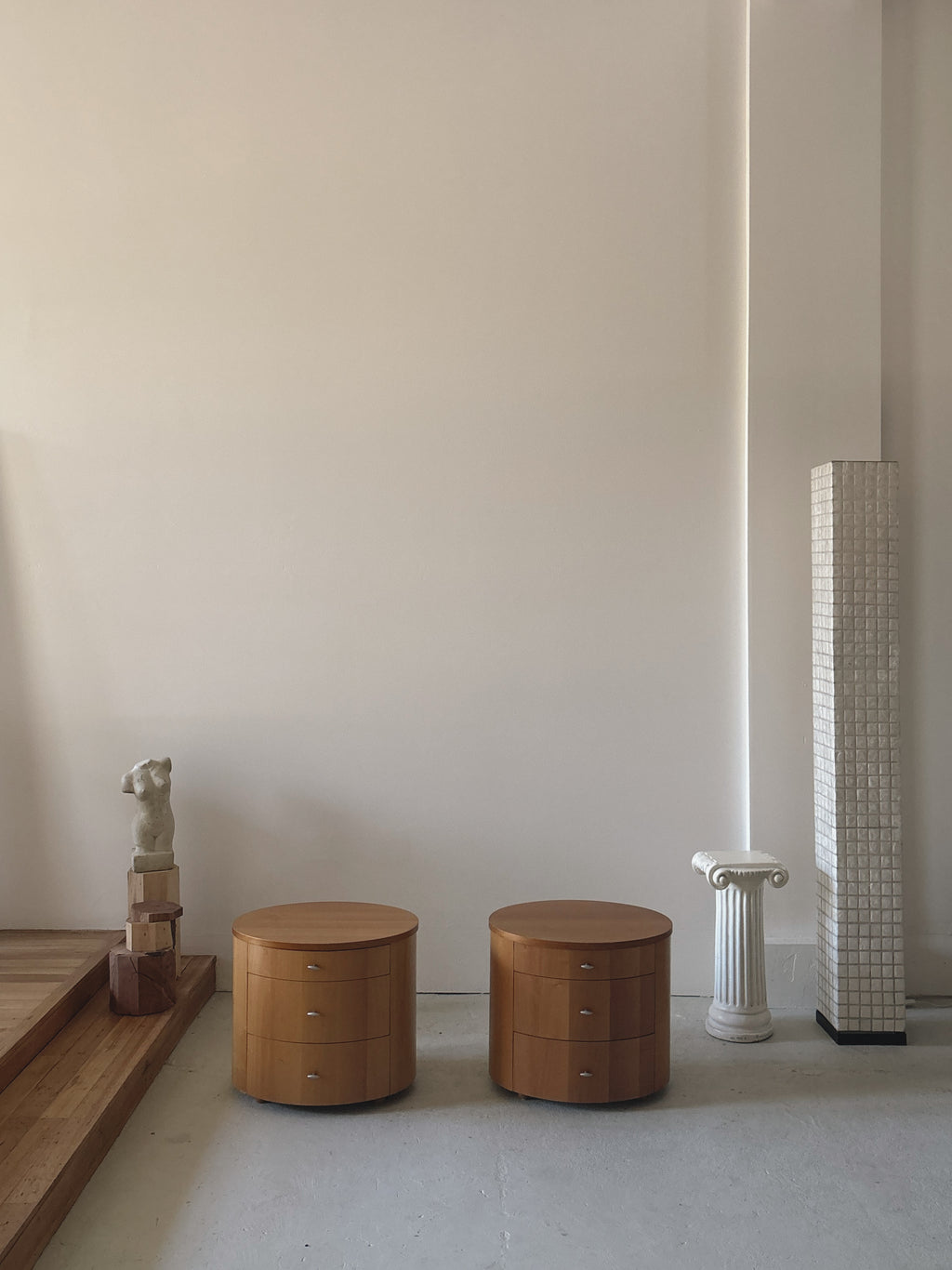 Oval Bedside Tables