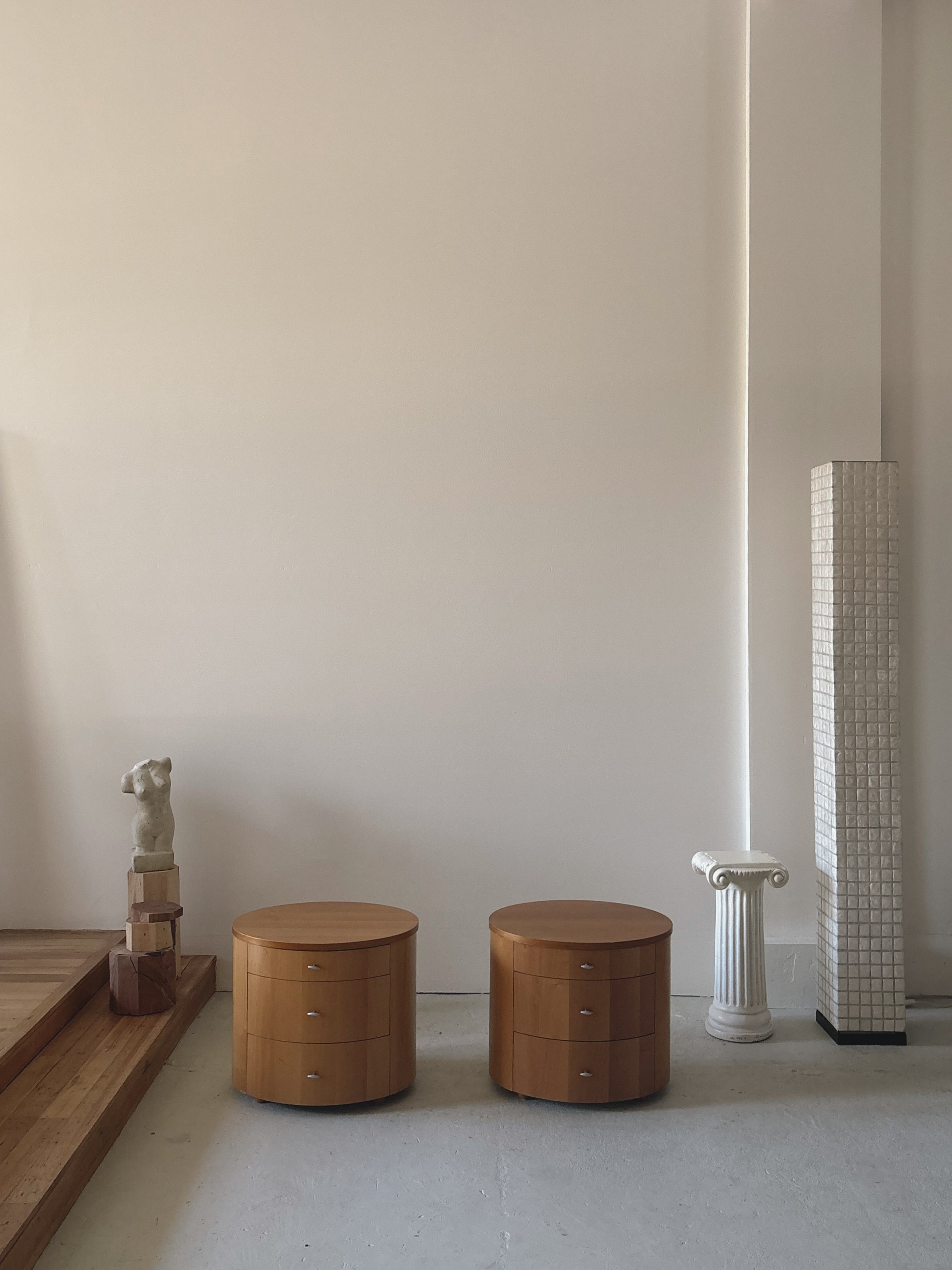 Oval Bedside Tables