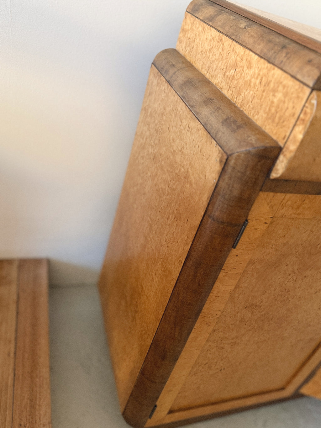 Art Deco Burl Sideboard