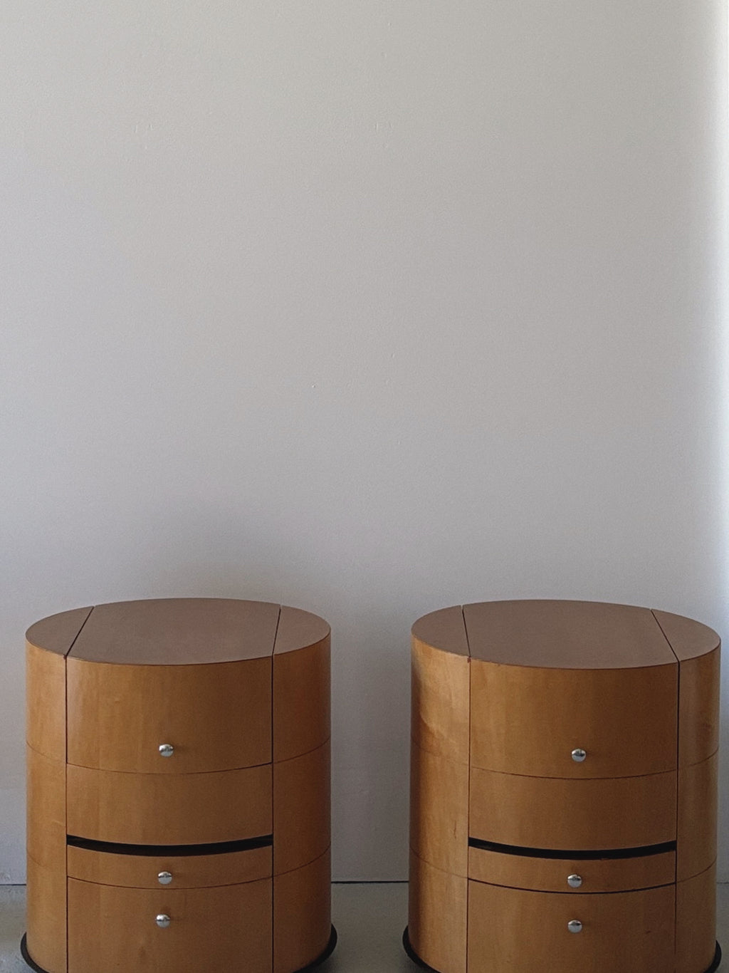 Oval 1990s Bedside Tables
