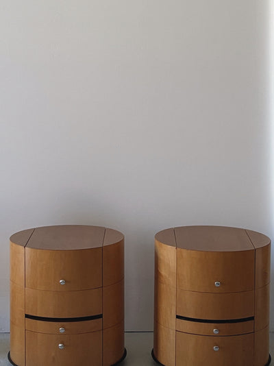 Oval 1990s Bedside Tables