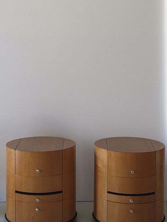Oval 1990s Bedside Tables