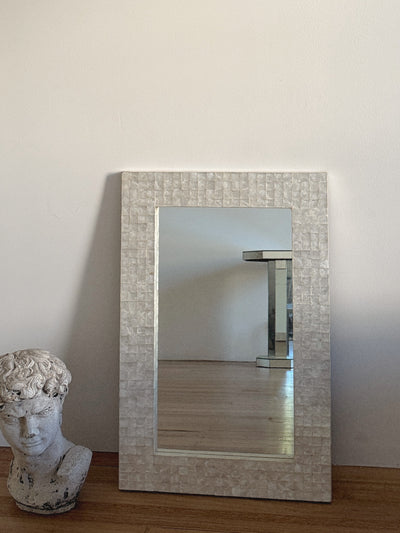 Shell Frame Mirror