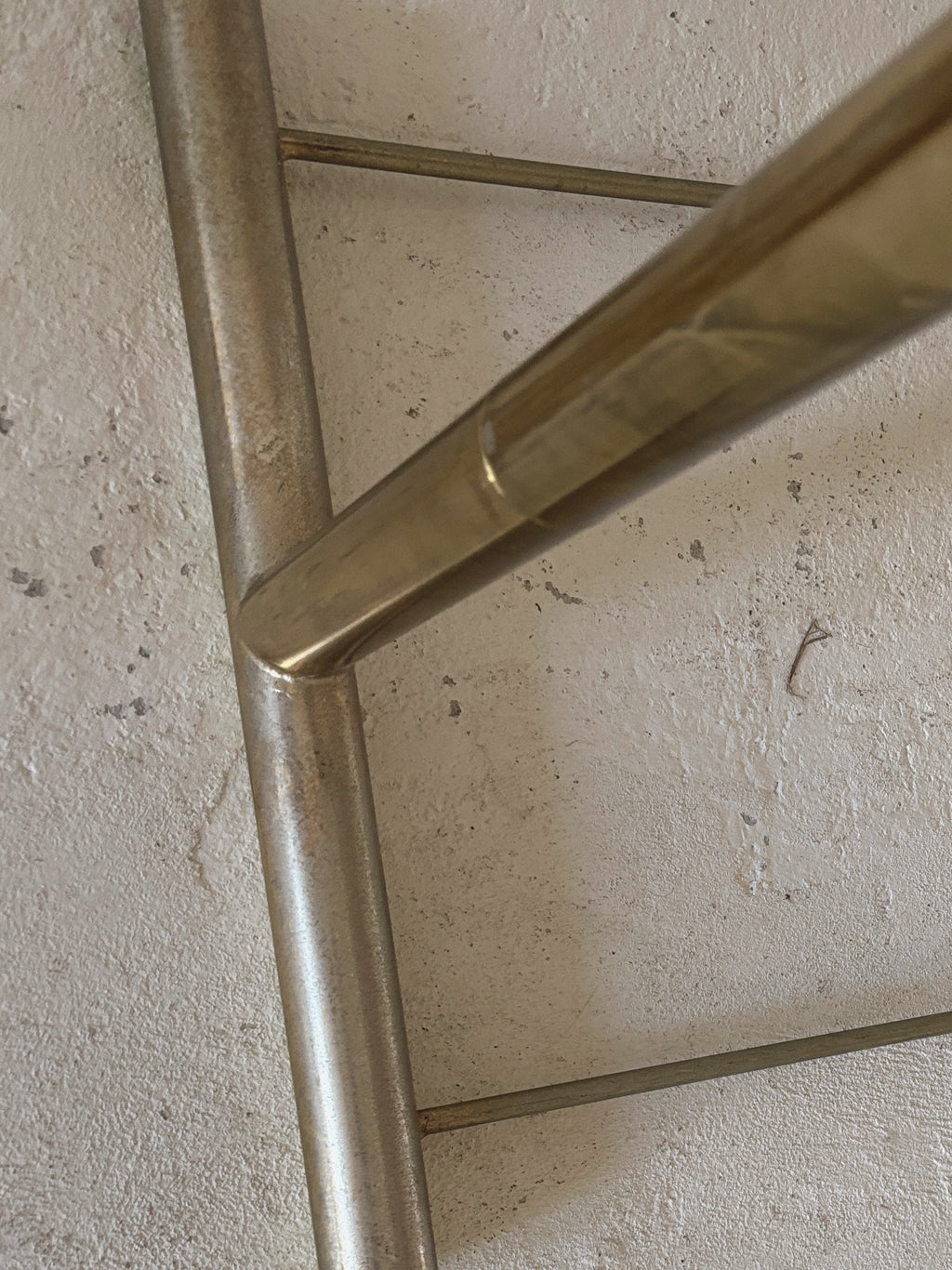 Brass Standing Mirror