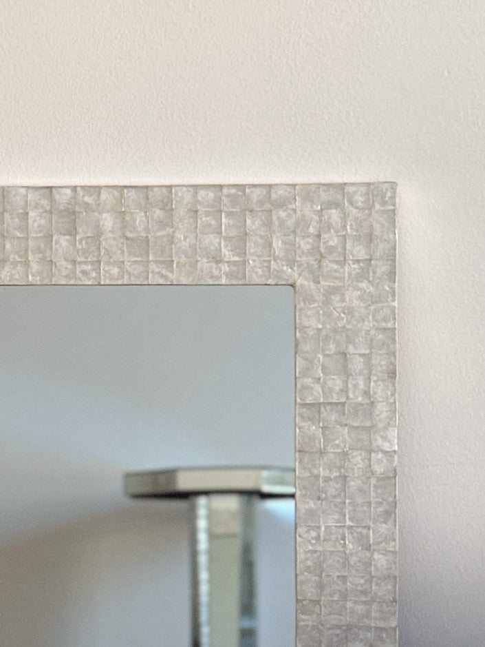 Shell Frame Mirror