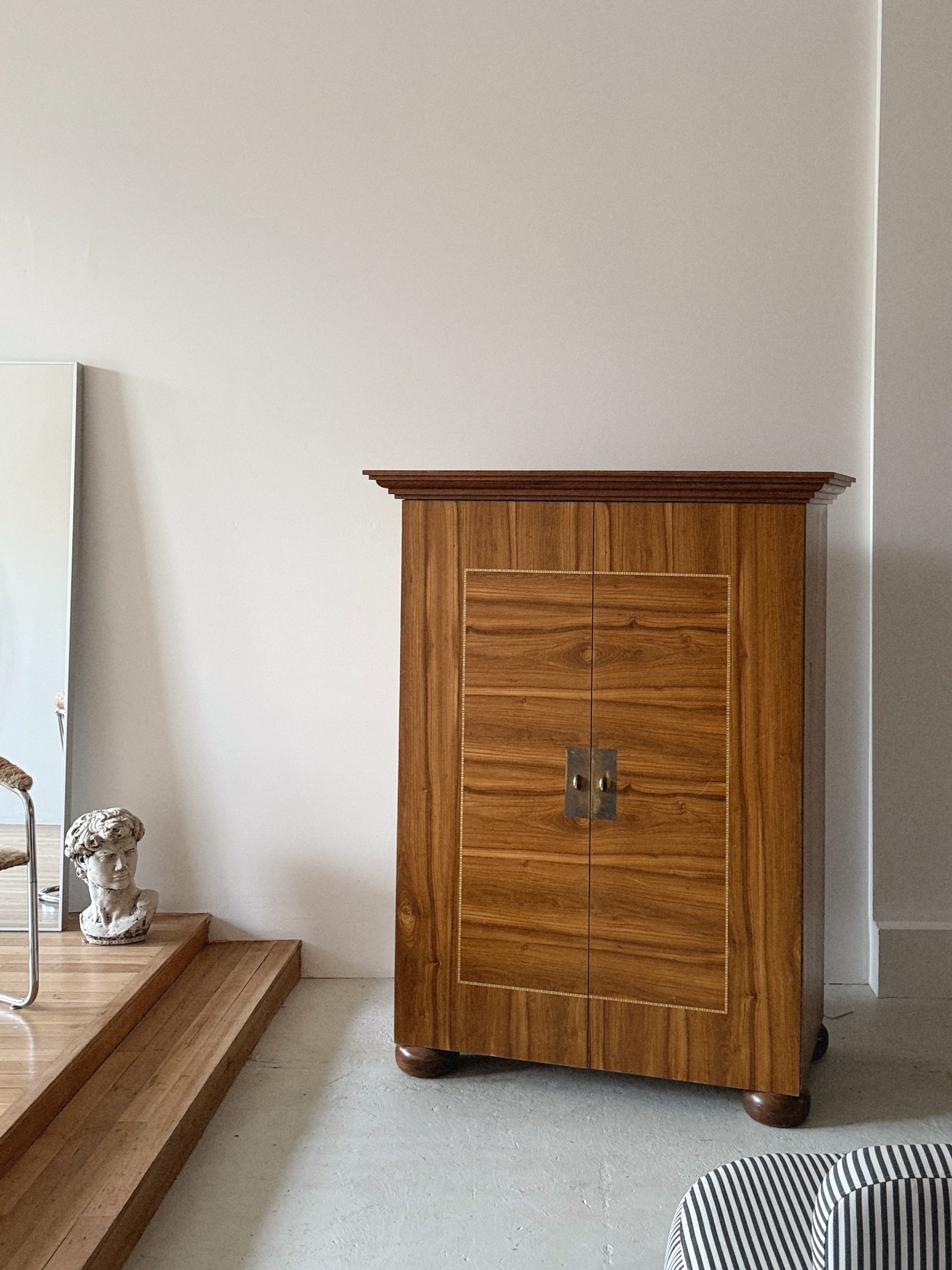 Art Deco Style Inlay Cabinet