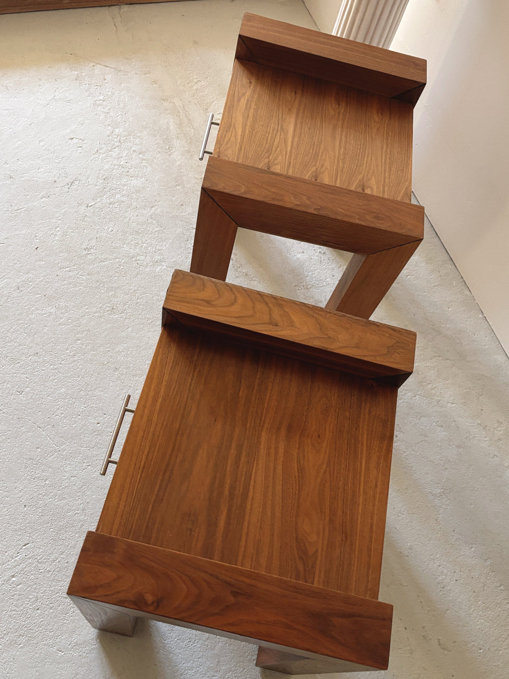 Chunky 1990s Bedside Tables