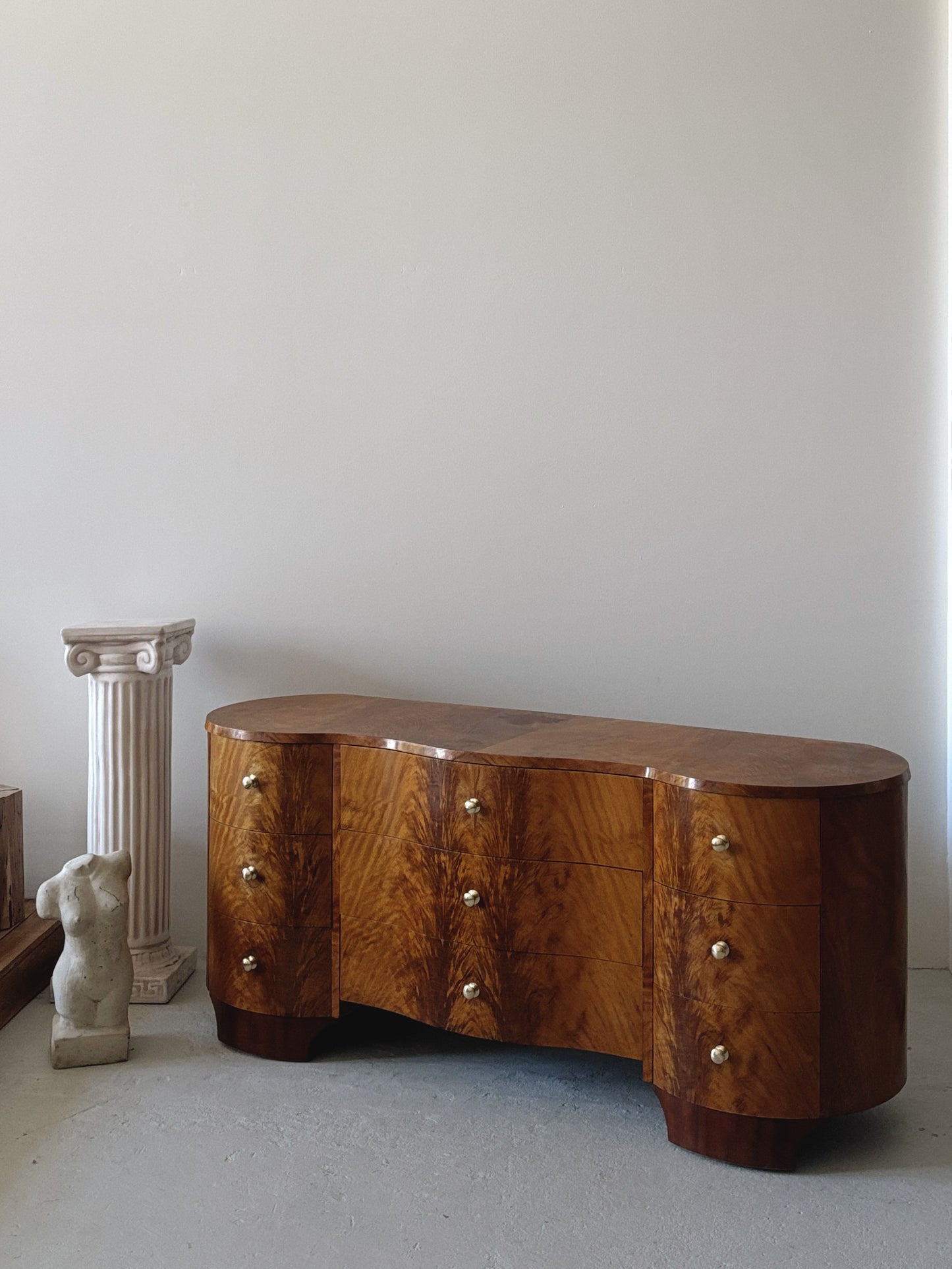 Vintage Low Curved Drawers